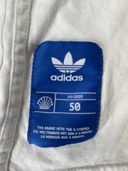 Adidas Originals Trefoil Tee Men’s Large White Blue Logo SS2020
