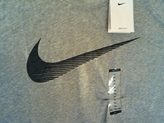 NEW NIKE Dri-FIT SPORTSWEAR “Jagged Edge Tee” MEN’S GREY T-SHIRT XL CZ9724-063