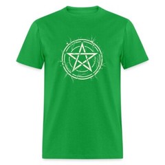 Wiccans Anti-Possession arcane branches occult men shirt all sizes