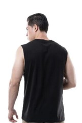 Way To Celebrate Men’s Sleeveless Black United We Stand Shirt Size Large NWT
