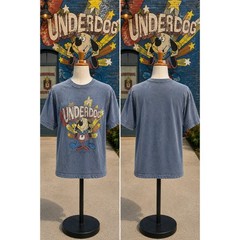 Vintage Gildan Heavy Cotton Underdog 2004 Cartoon Graphic T-Shirt Large
