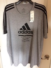NEW Adidas Ultimate 2.0 Men’s 2XL For Creators Only 3 Stripe Shirt Originals