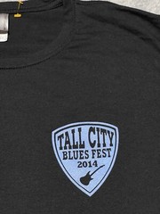 Tall City Blues Fest 2014 Black XL Band List Lineup MIDLAND TX Shirt ana popovic