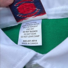 Green Irish Shamrock Rugby Jersey Ireland Shirt XL Heavy Cotton St Patrick’s Day