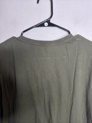 Buck Mason T-Shirt Men’s Small Green Wash Toughknit Pocket Crew Tee USA Made EUC