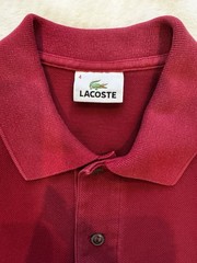 Lacoste Men’s Classic Polo Shirt 100% Cotton Short Sleeve Size 4 Classic Logo