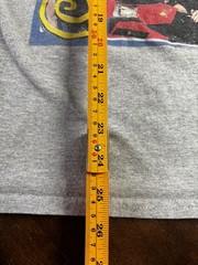 Men’s Saved by the Bell Short Sleeve Tee Shirt Size Size Medium Gray