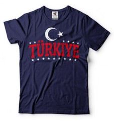 Türkiye T-shirt Turkish Heritage Mens Unisex Tee shirt Turkey Flag Shirt Tee