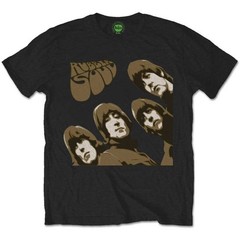 The Beatles T-Shirt: Rubber Soul Sketch OFFICIAL NEW