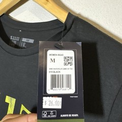 NEW 5.11 TACTICAL All Bark All Bite T-Shirt 100% Cotton 019 Black Size M
