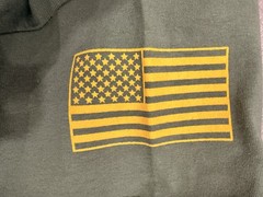 “United States Army Ft Bliss, TX 1775” Double Sided Green T Shirt – Sz XL – NWT