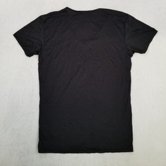 UNIQLO AIRism Men’s Small Black Stretch T-Shirt V-Neck Short Sleeve Casual