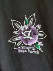 Next Level Rose Eyes So Much Hope, Buried Graphic Band T Shirt Large 
