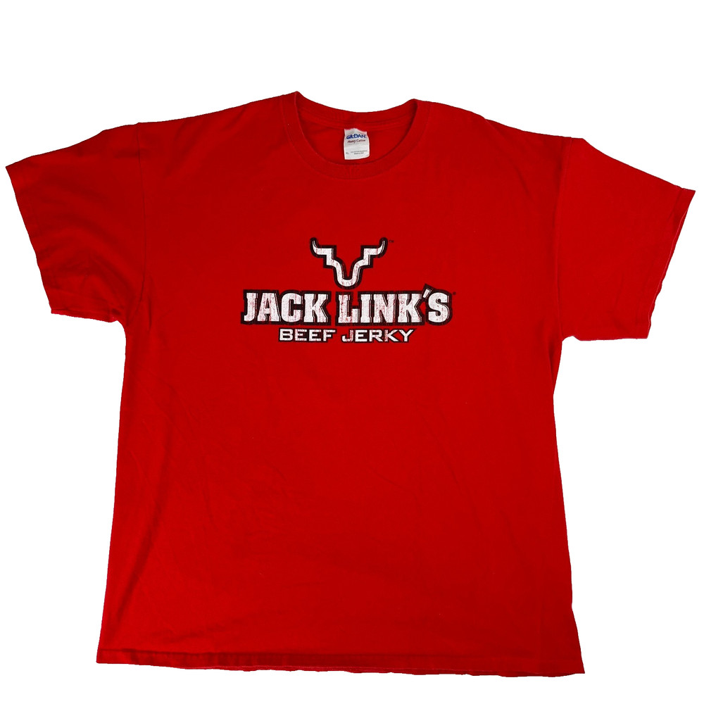 Jack Links Beef Jerky Promo T-Shirt Sasquatch Feed Your Wild Side Mens Size XL