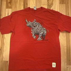 Ecko Unltd. The Classic Men’s 2XL Red Cotton Graphic Logo Crew Neck Tee