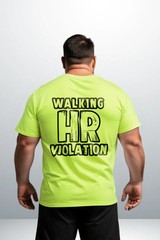 Funny Workplace Humor T-Shirt – Walking HR Violation Graphic Tee