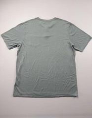 Free Fly Shirt Mens XL Gray Striped Bamboo Henley Pocket Tee Lightweight
