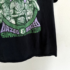 Wiz Khalifa Rae Sremmurd Dazed And Blazed Summer 2018 Tour Black T-Shirt Size L