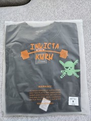 Invicta Kuru – One Piece Zoro Graphic Katana Shirt Black Medium Size