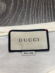 Mens Gucci Interlocking GG Big Logo Printed Tee T Shirt Cotton Size L