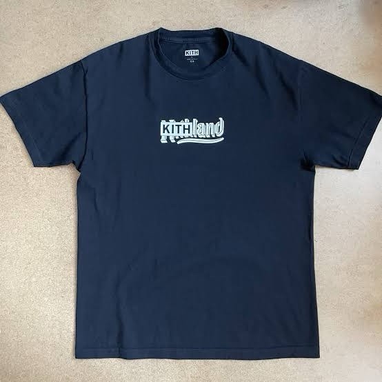 KITH Kithland Attendee Tee Double-Sided Graphic Logo Black Men’s M T-Shirt