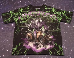 Underdog Brand Reaper with Dogs All-Over-Print Graphic T-shirt – Men’s X-Large