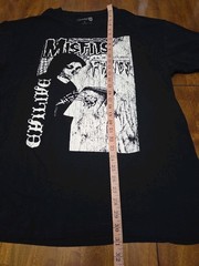 NWOT Misfits “To All The Fiends, Grrr …Fangs” Black 100% Cotton T-shirt XLarge