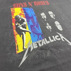 Vintage 1992 Metallica Guns N’ Roses Stadium Tour Brockum USA T-Shirt XL