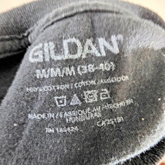 Gildan Adult Softstyle Cotton Crew Neck Plain Black T-Shirt – Medium (38-40)