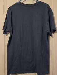 PCB Panama City Beach Lat 29 Florida Mens Large T Shirt Slate Blue Distressed
