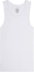 3-12 Pcs Mens 100% Cotton Tank Top A-Shirt Ribbed Wife Beater White Undershirt