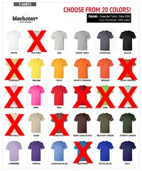 2025 SPECIAL! HANES 24 T-SHIRTS CUSTOM SCREEN PRINTING 1-COLOR 2-DAY TURNAROUND