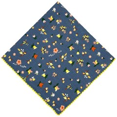 3 Pack 100% Cotton Bandanas Women 21×21 Inch Floral Printed Head Scarves