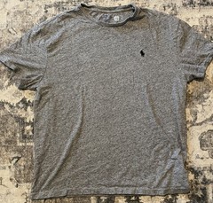 Men’s Polo Ralph Lauren Classic Fit Short Sleeve Tee Shirt Medium Marled Gray