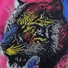 New Men Luxury Diamond Tiger Rhinestones Fashion T-Shirt High Quality 3 Colors