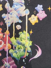 NEW Care Bears X Universal Monsters T-Shirt Men’s Size XS Halloween Graphic Tee