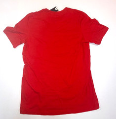 Adidas Red Logo T-Shirt Size S New With Tags Mens Casual Cotton Tee