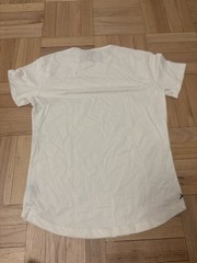 Cuts Clothing Men’s Curve Hem Crew Neck Short Sleeve Tee T-Shirt Large L Biege