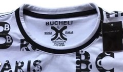 Men’s Bucheli T Shirt,Italian Style,Cotton,Slim Fit,Stretch L…..A21.A