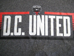 NWOT- MLS D.C. United TX3 WARM Gray Polyester T-Shirt Size Large- Ships FREE!