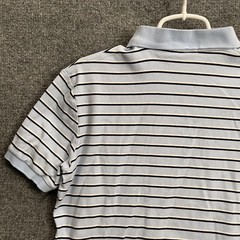 Polo Ralph Lauren Polo Shirt Men’s Sz M Classic Fit Short Sleeve Striped Blue