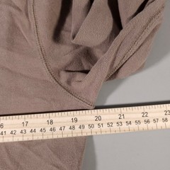 J. Crew Henley Shirt Mens M Brown Long Sleeve Cotton 2-Button Ribbed Cuffs