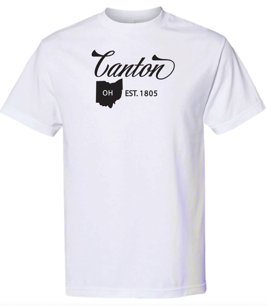 Canton Ohio State T-Shirt Short Sleeve Graphic Tees Unisex apparel