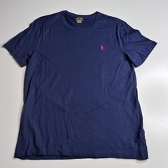 Polo Ralph Lauren Shirt Mens Large Blue Custom Slim Fit Pony Logo Crew Tee
