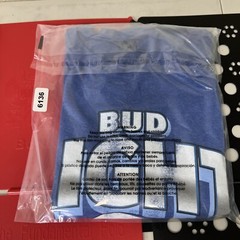 Bud Light Football Club Shirt MENS 3XL XXXL Double-Sided Graphic Tee NWOT