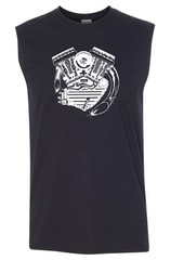PANHEAD T-shirt Sleeveless – S to 3XL – Harley Davidson Biker