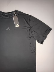 Adidas Puremotion T-SHIRT Mens Medium Black Training Climacool Ultrasoft