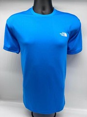 The North Face Short Sleeve Simple T-Shirt Adriatic Blue / White PU1071