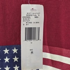 Vintage Polo Jeans Co. Ralph Lauren S/S Shirt Crimson Red NWT American Flag Y2K