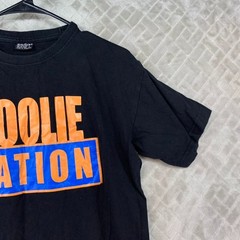 Gemrock T-Shirt Adult L Black Hoolie Nation Graphic Short Sleeve Classic Fit